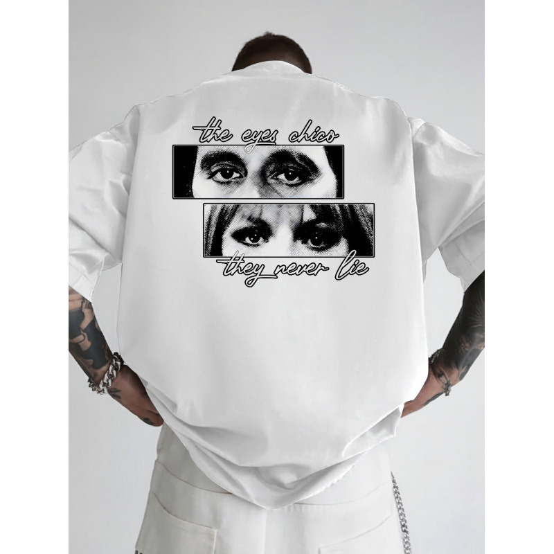 [Cross-Border European Code] Scarface, Scarface T-Shirt, Trendy and Fashionable on the Back