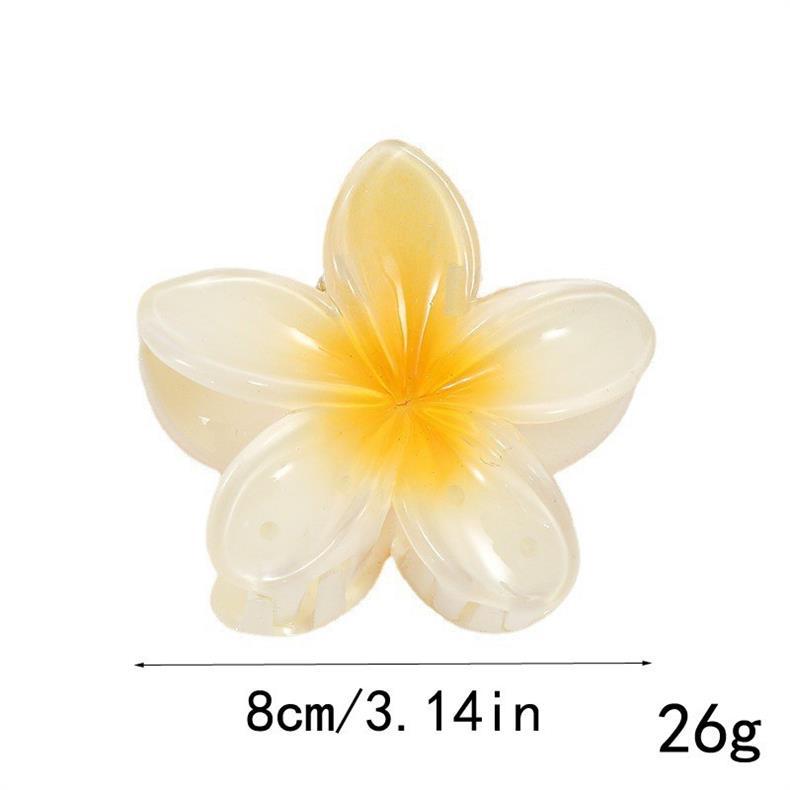 Huevo flor gran clip de cabello clip de cabello tocado clip de cabello niños garras clip de pesca clip de mar para la fotografía