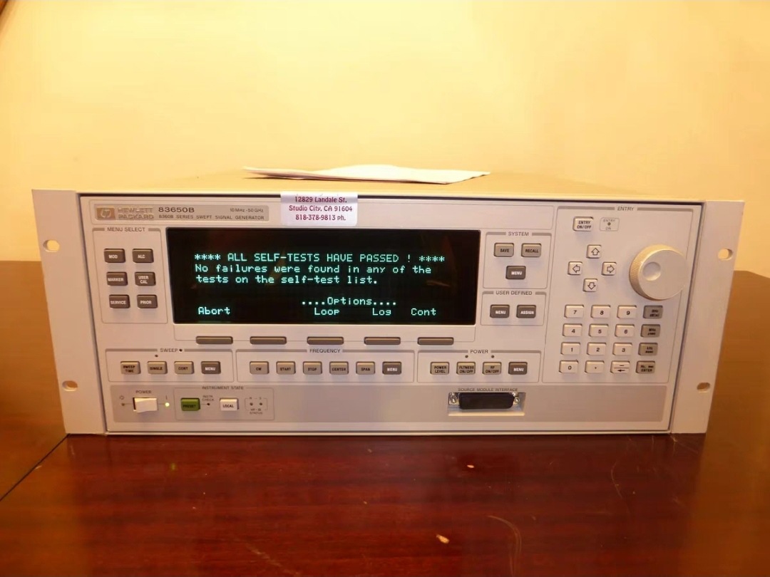 美国Agilent安捷伦83650B高频信号发生器 价格优惠促销活动中包邮