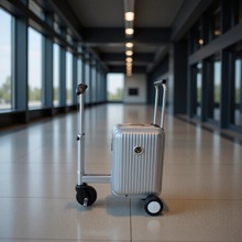 电动旅行箱20寸登机箱可骑行智能密码箱男女通用商场代步行李箱