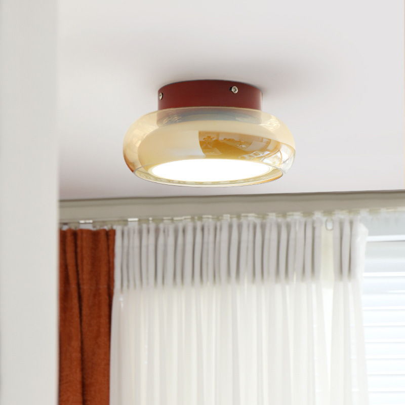 Luz del pasillo del ovni nórdico, luz del techo del balcón del viento de la crema