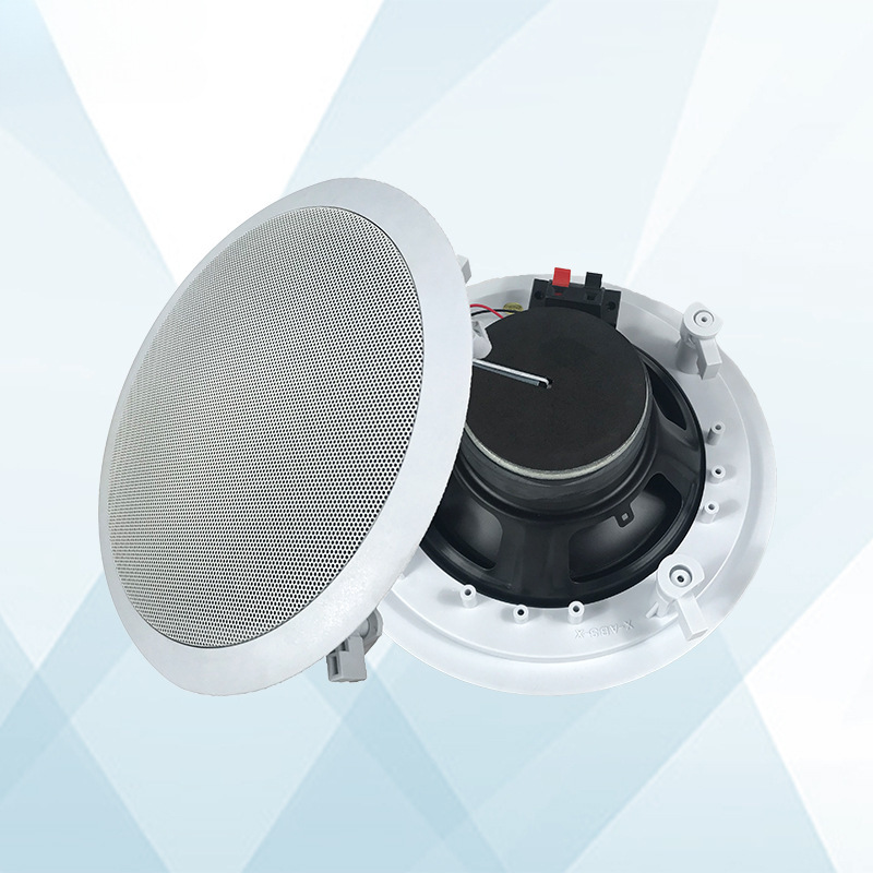 Cuerno de techo coaxial Bluetooth incrustado tiendas de hoteles sistema de música de fondo de transmisión de presión fija impedancia fija