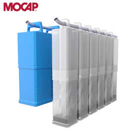 带挂钩透明四方形伸缩盒数控刀具塑料包装盒钻头PP刀杆盒