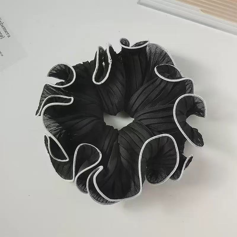 검은색 대장 머리끈