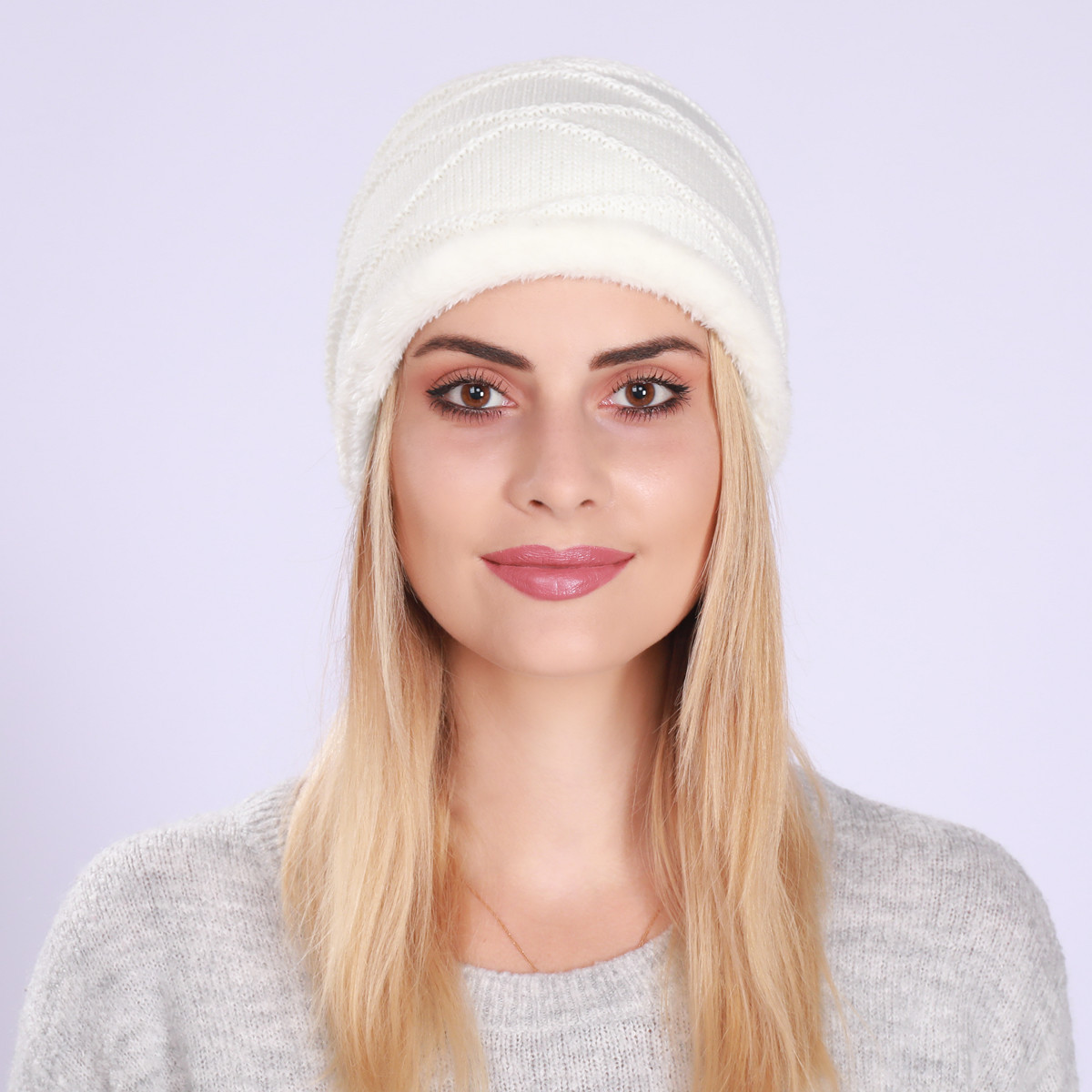 Knitted Beanie Hat For Men And Women Wool Warm Winter Hat_voghion.com