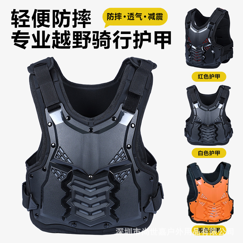 Adult Ski, Roller Skating, and Motorcycle Sports Safety Vest, Anti-Collision Armor, Off-Road Armor