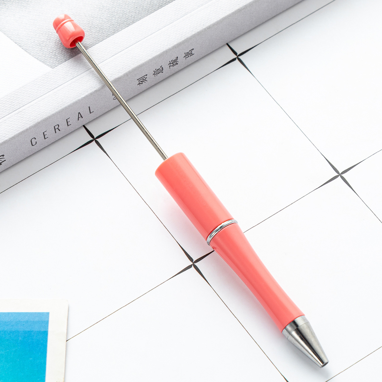 Pluma moldeada en la acción al por mayor creativo DIY plástico moldeado bolígrafo imprimible plástico moldeado bolígrafo