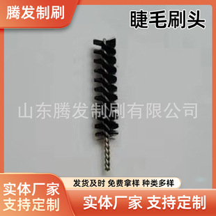 Manufacturer Supplies Black Disposable Eyelash Brush Head Spiral Eyelash Curling Brush Head Beauty Tool Brush Head Eyebrow Pencil Brush Head