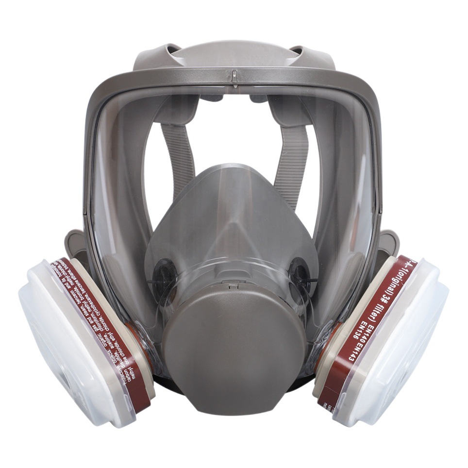 Máscara de gas pintura en aerosol especial decoración de pesticidas formaldehído fuego gas químico 6800 misma máscara completa transfronteriza