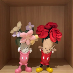 新商品趣味バラ手花趣味花束ぬいぐるみぬいぐるみプレゼントクリスマスプレゼント