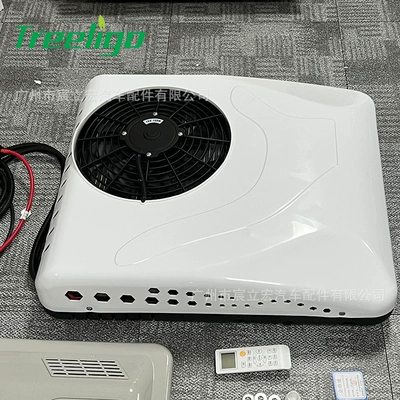 Source Factory Light Truck Truck Air Conditioner All-In-One Machine 12V24V Heating and Cooling Electric Variable Frequency Rv Dining Car Parking Air Conditioner (Automotive air conditioning) - 24v-heating-and-cooling-ultra-thin-model-eac0027624hc