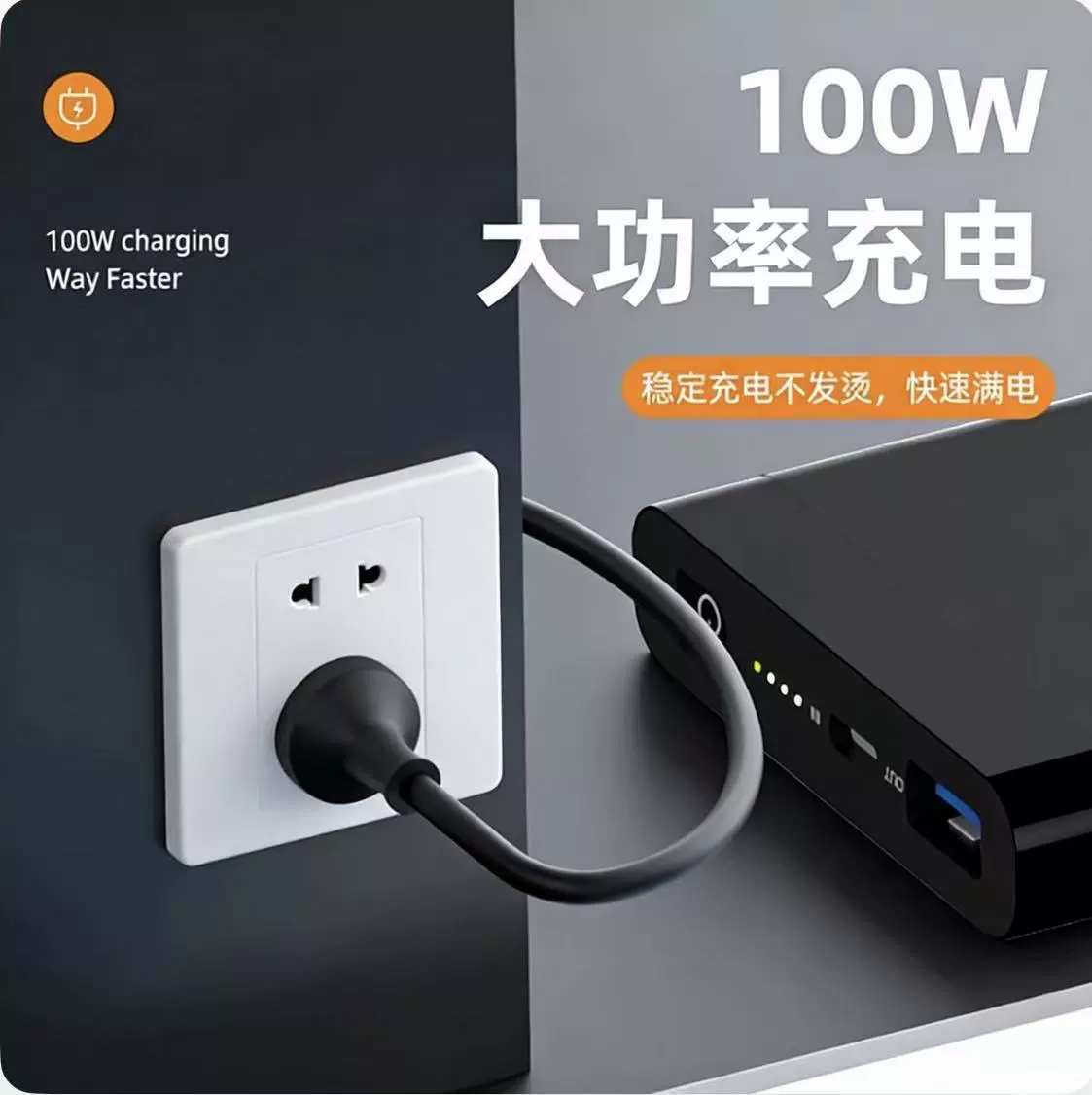 Преобразователь питания DC 100W с выходом PD, адаптер 12-20V DC к Type-C, адаптер питания PD