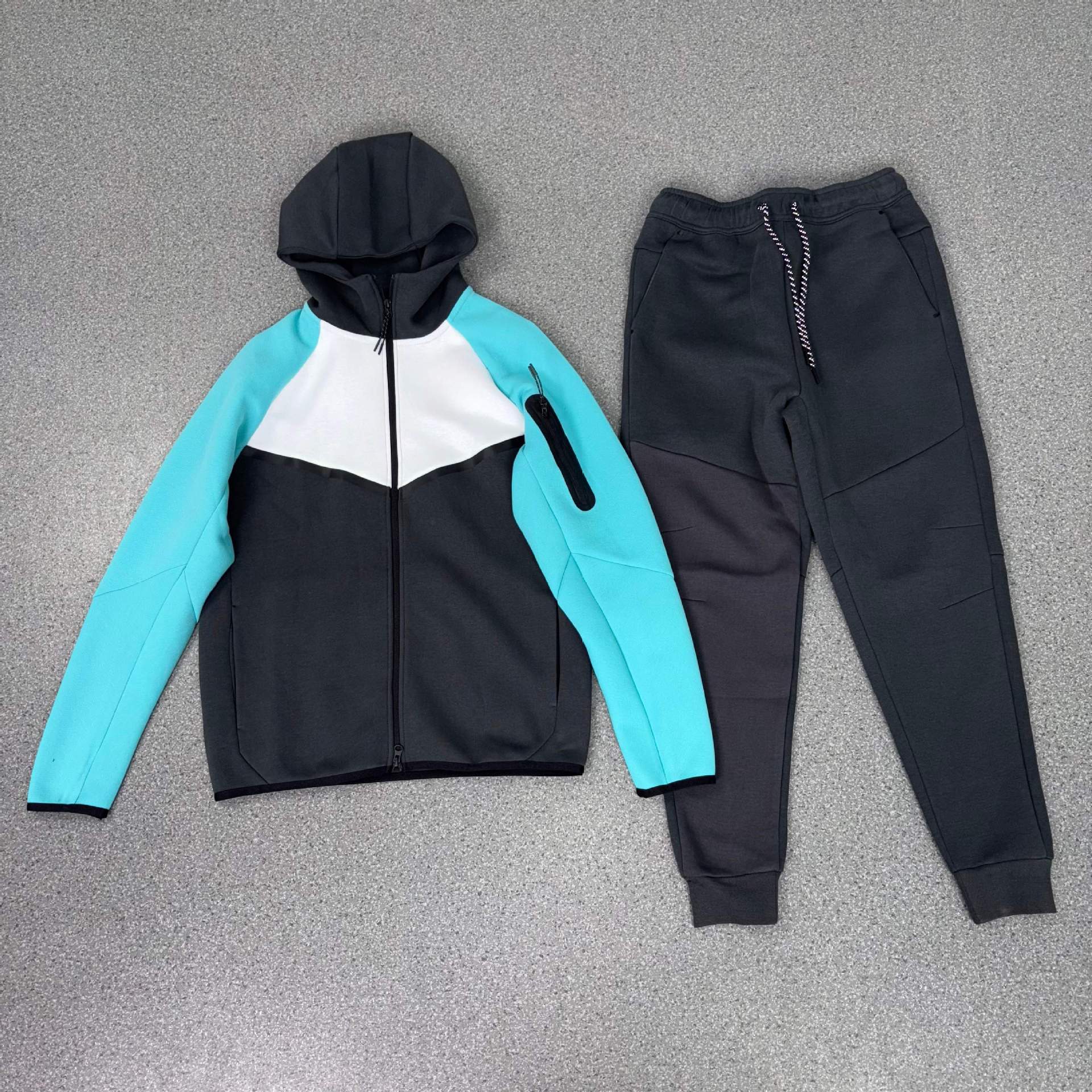 Nike Windrunner Set 2-Piece Grey White Teal