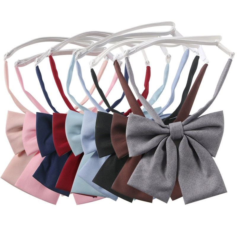 Плиссированная юбка с ручкой в стиле колледжа JK равномерный однотонный воротник JK галстук-бабочка JK Униформа аксессуары воротник