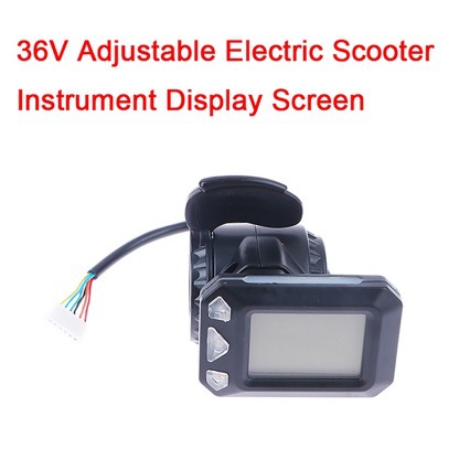 24V36V Single Instrument Aluminum Alloy Electric Scooter Accessories Display Screen