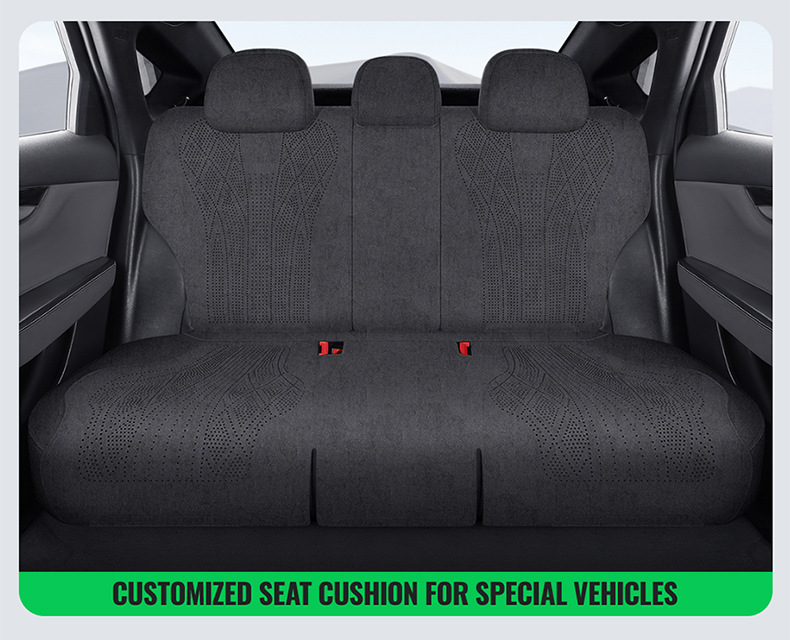 Byd Destroyer 05 Special Car Seat Cushion, Rams Perforated Breathable Full-Cover Anti-Slip Seat Cover