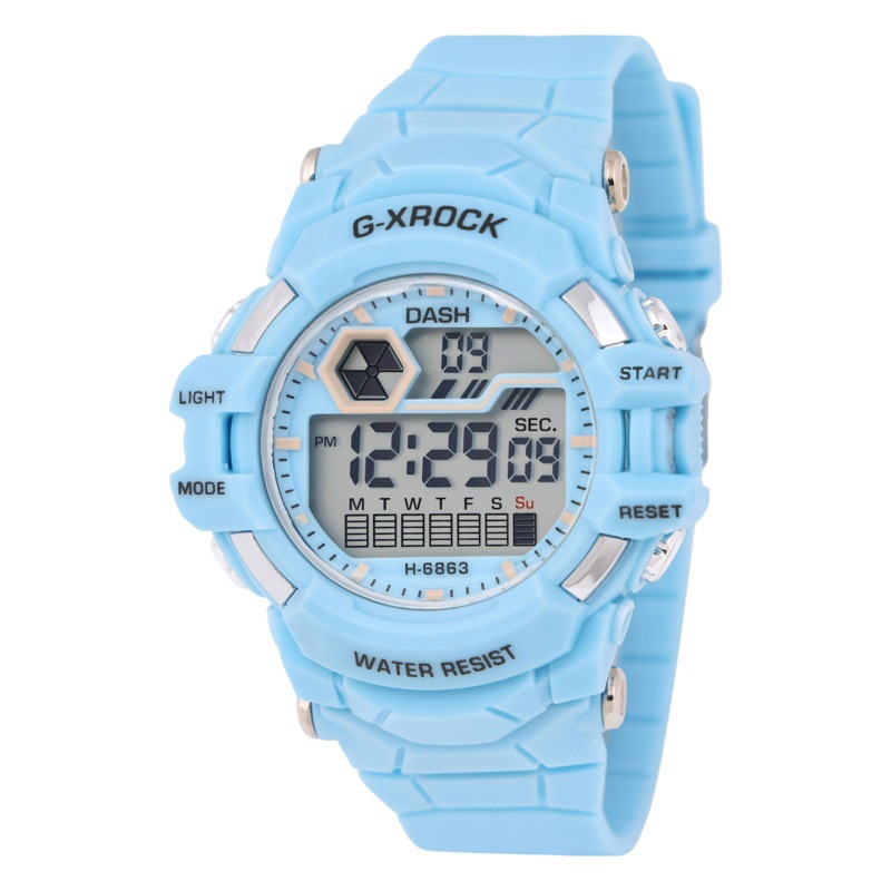 Dashi DASH6863 unicornio luminoso estudiante reloj electrónico internet celebridad reloj impermeable estilo simple reloj deportivo