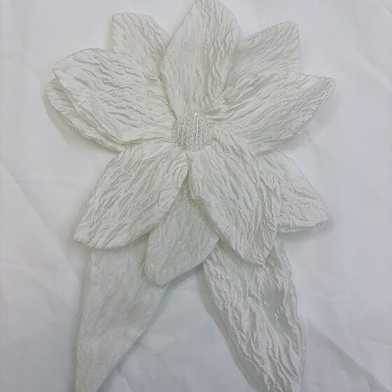 European and American Retro Three-dimensional Flowers All-match National Style Jacquard Craft Clothing Auxiliary Flower Seam Bead Flower Heart Spring and Summer All-match