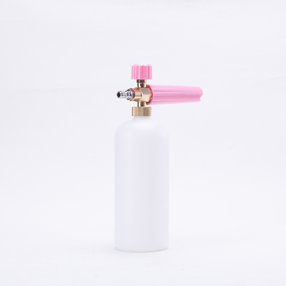 Direct from the manufacturer: green and pink foam pot, high-pressure car wash water gun, PA pot, 1000ml fan-shaped foam spray pot