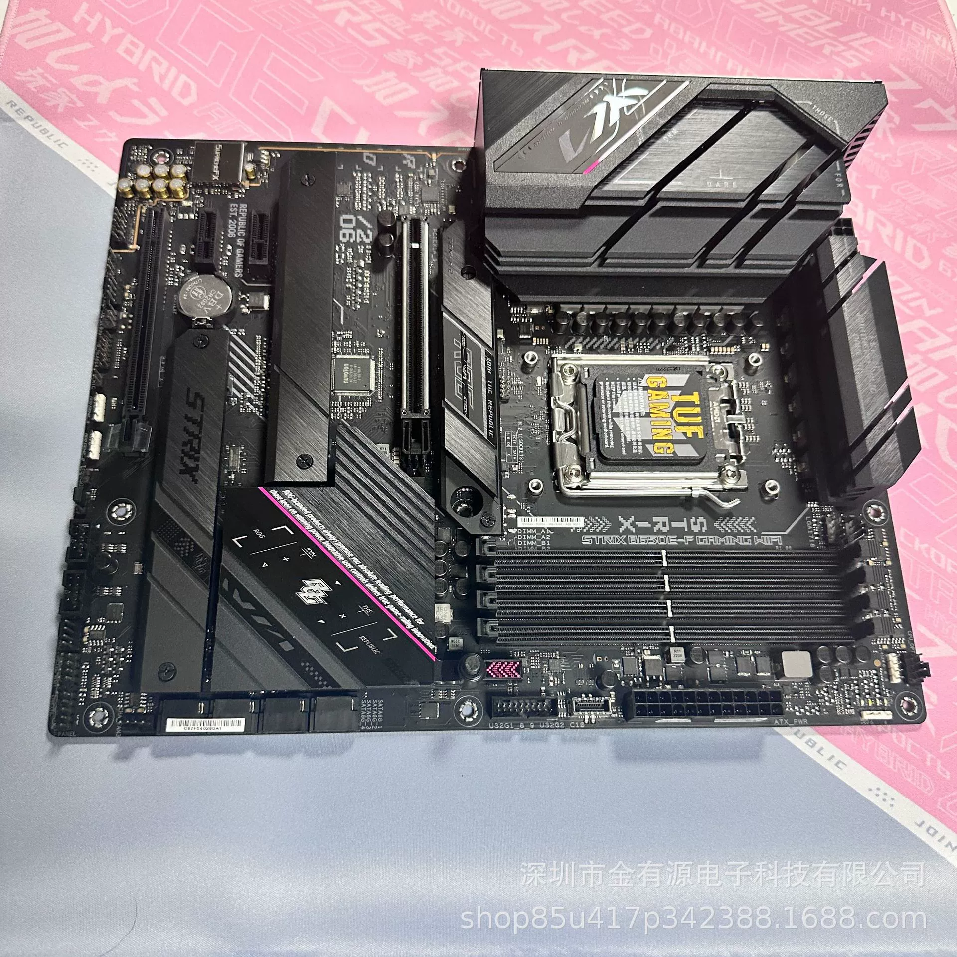 Подходит для киберспорт материнская плата ASUS B650E-F GAMING WIFI материнская плата DDR5 настольного компьютера
