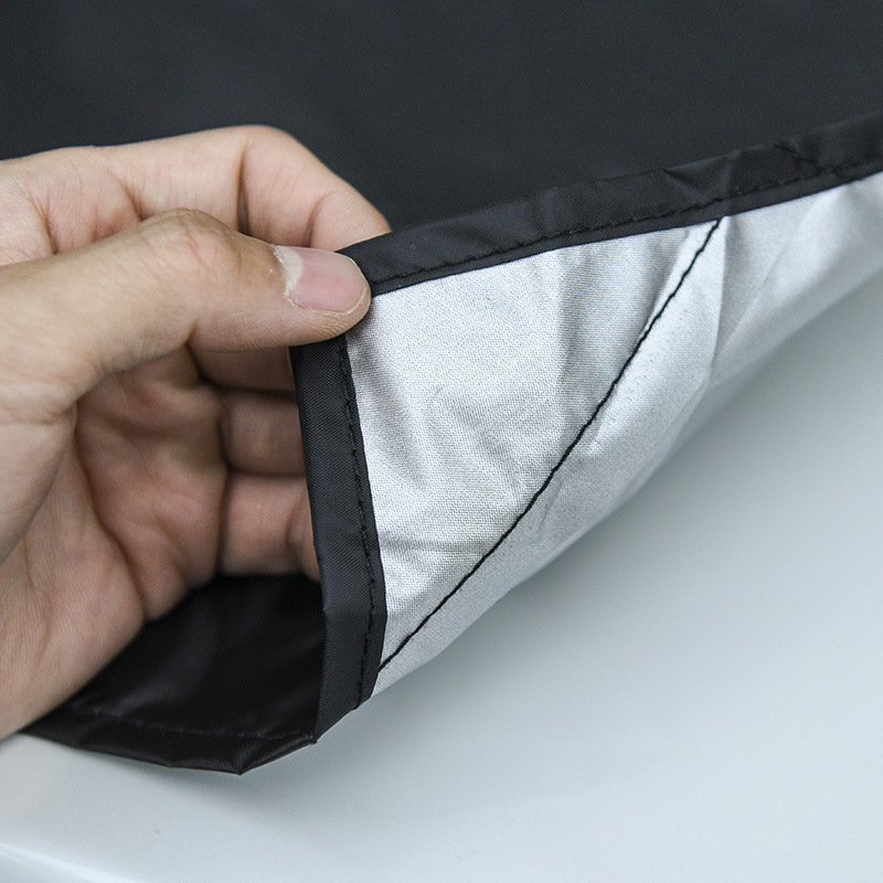 Cross-Border Thickened Snow Cover, Anti-Snow and Anti-Freeze Car Cover, Winter Car Cover, Car Windshield Cover with Reflective Strips