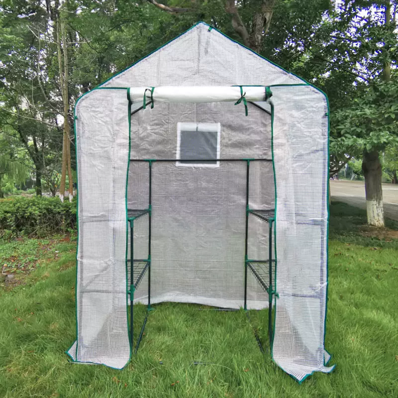 园艺温室暖房花架植物多肉花房保温棚冬季花卉防雨保暖房花架