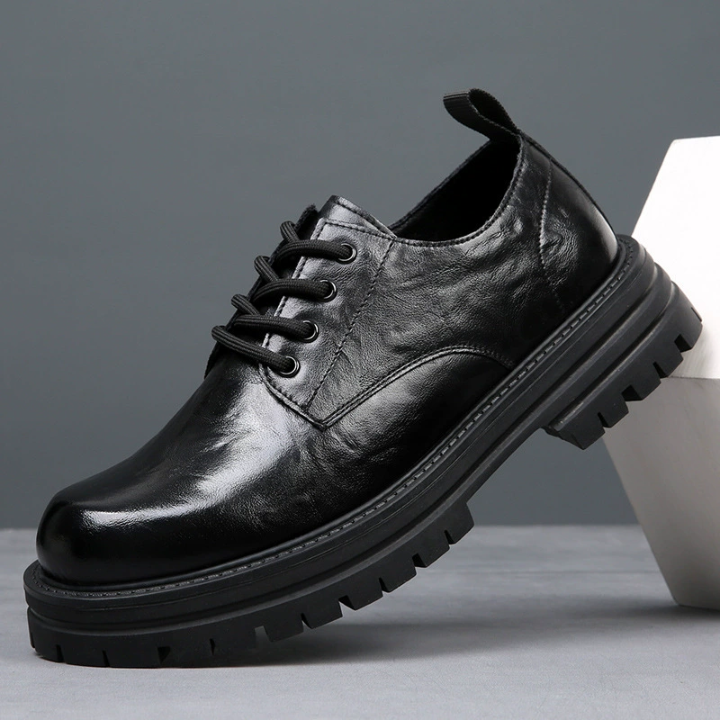 Мужская обувь 2024 осень новые кожаные ботинки Martin