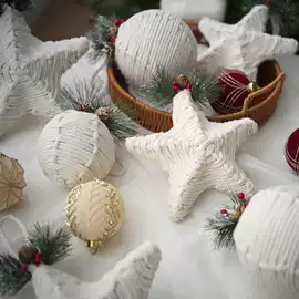 圣诞装饰品;圣诞花环;圣诞球