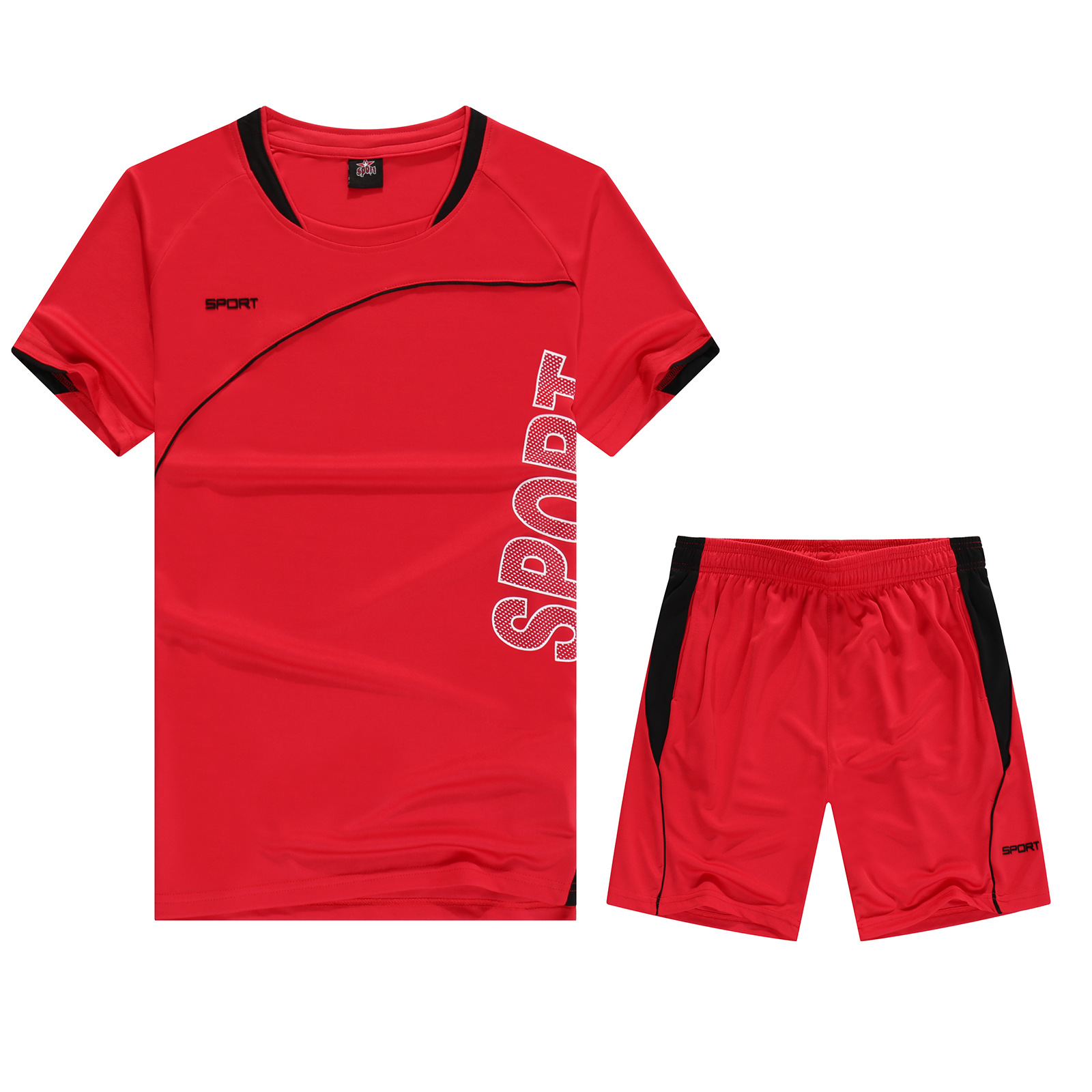 Venta directa de fábrica verano nuevo estilo de manga corta para hombres y mujeres ropa deportiva para correr, camiseta de fitness, ropa de entrenamiento de secado rápido transpirable