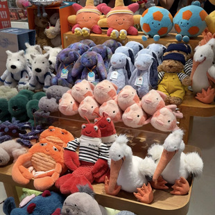 �ļ���Ʒjellycat��ż����Ȧ�����_�ܺ��T�b��������Ӣ��ë�q���