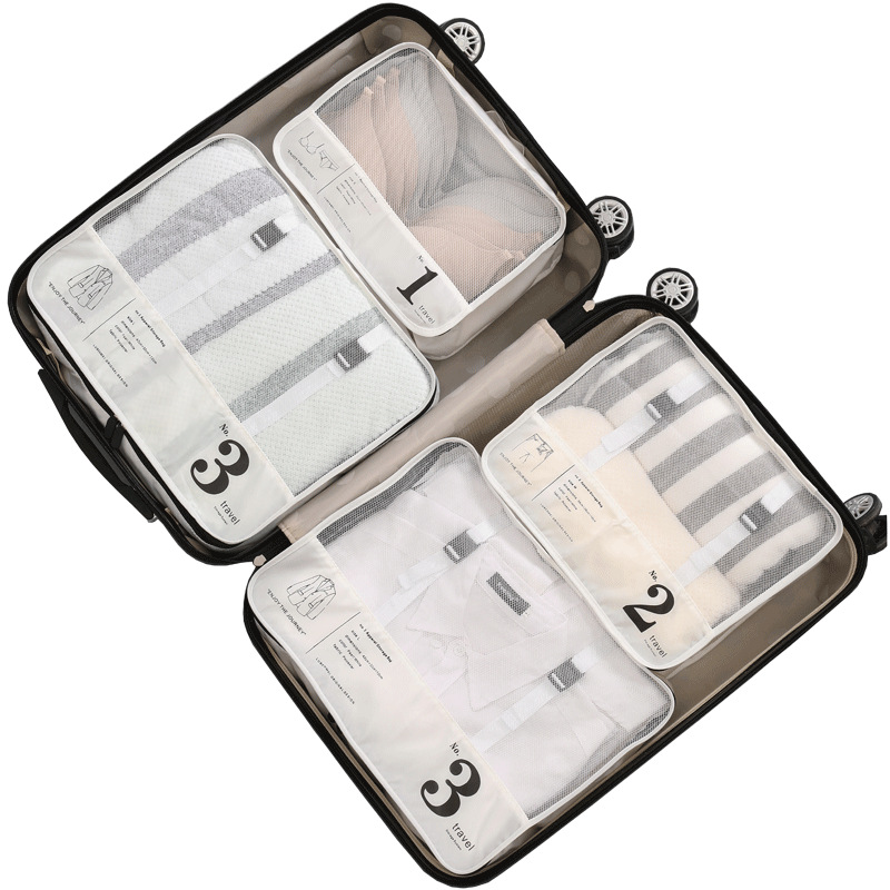 Travel clothing storage bag, suitcase, clothing and miscellaneous packaging storage bag, portable underwear, business trip organizing bag