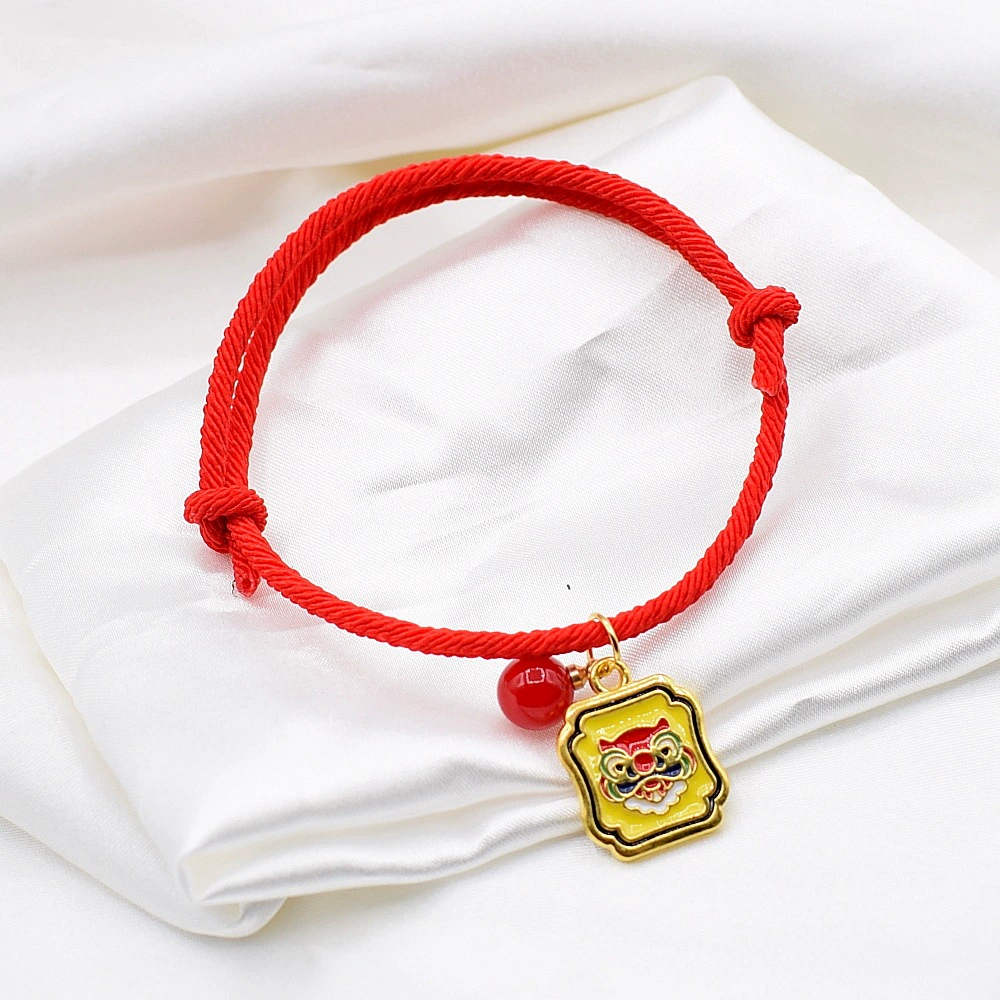 Ювелирный набор — стеклянное кулон‑колье, красная верёвочная bracelet и серьги, образец 925 серебра, сплав+стекло