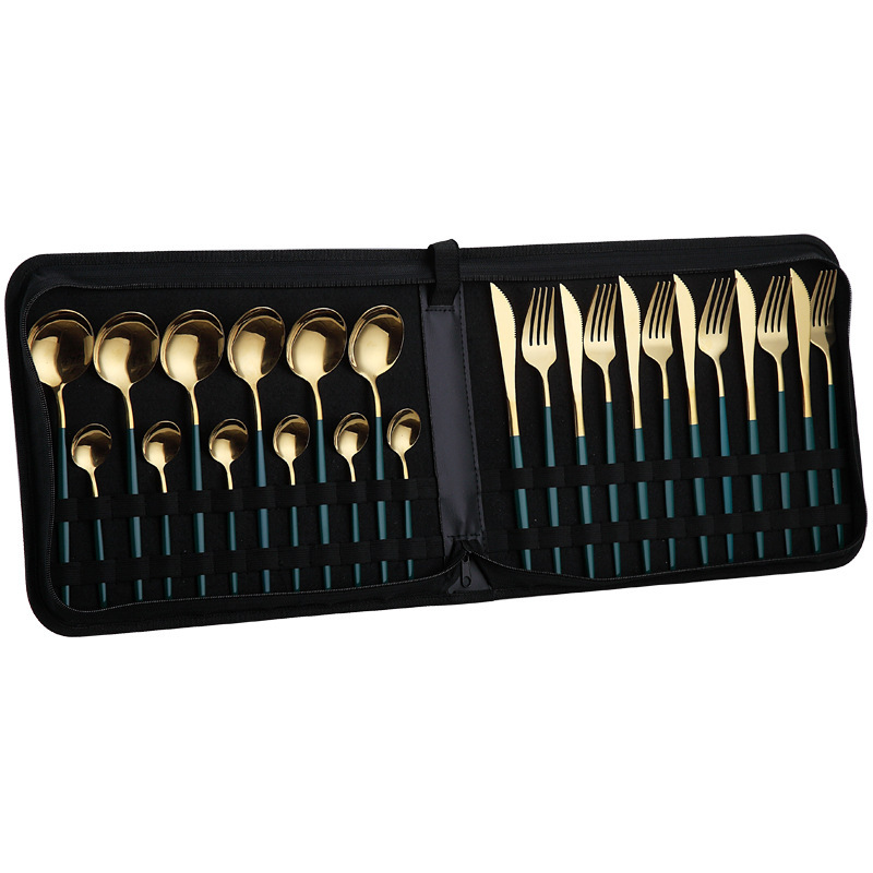 E타입 [펜박스백] 골드+그린 24종세트