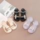 Girls' Shoes Children's Princess Sandals 2024 New Summer Baby Soft-soled Western-style Beach Big Children's Sandals