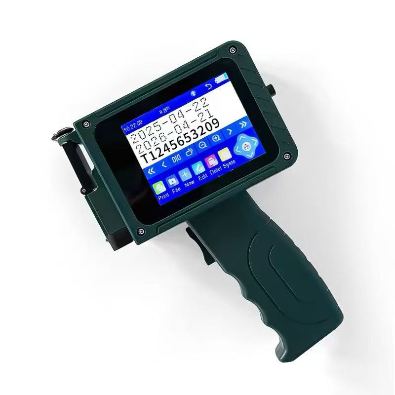 Fecha de suministro Pequeña máquina de inyección de código de mano Bolsas de alimentos Etiquetas Bolsas de embalaje Número de lote Marca gráfica Mini máquina de inyección de código