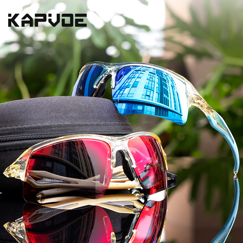 Gafas de Sol Deportivas Polarizadas de TR90 con Protección UV para Ciclismo y Pesca
