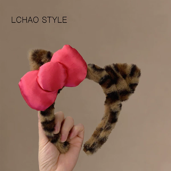 Rose red bow left FG39-06