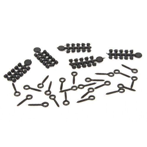 Cross-border European carp fishing accessories set, anti-bottom Ronnie fishing set, fish hook retaining beads, bulk accessories wholesale