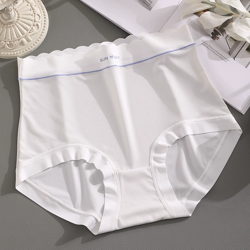 Женские шелковые нижнее белье/очевидно: underwear high-waist trousers? Перевод: Женские шелковые брюки с высокой талией, дышащий хлопковый пояс, антибактериальные, плюс сайз