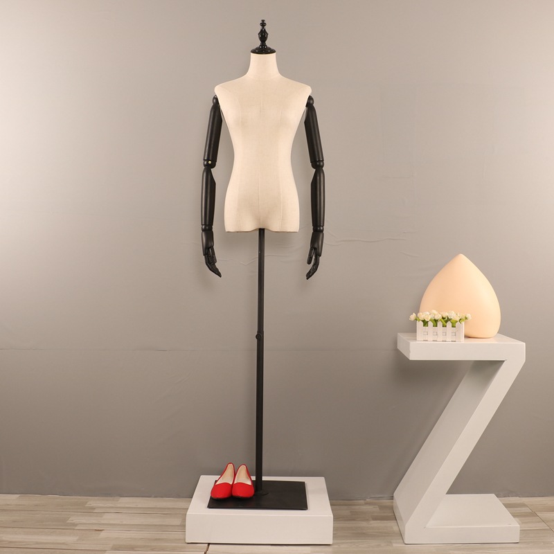 Maniquí de escaparate para tienda de ropa, maniquí femenino de medio cuerpo, maniquí de exhibición, maniquí de enseñanza, maniquí femenino para ropa, modelo de busto pequeño.