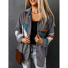 W 95638 Denim Patch Jacket ţ��ƴ�����׿羳����ͨ