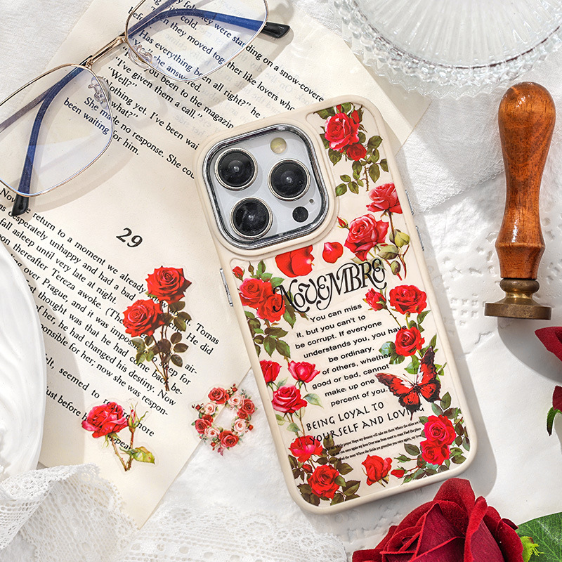 Esté jardín de flores transparente pegatinas impermeables pet diy pegatinas de diario pegatinas transfronterizas plantas retro pegatinas de materiales florales