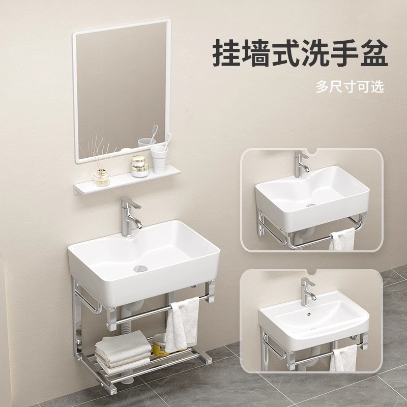 lavabo tipo pared pequeño lavabo tipo hogar lavabo simple lavabo mini balcón inodoro lavabo cerámico doméstico