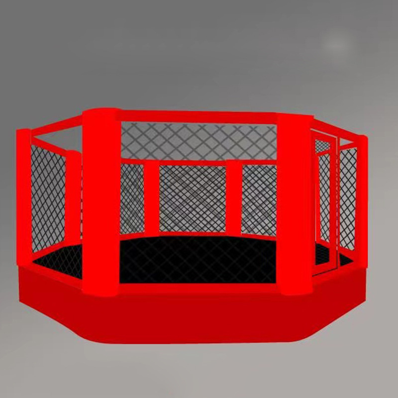 Boxing ring fight free competition desktop ring Thai boxing Sanda standard floor boxing ring fighting octagonal cage