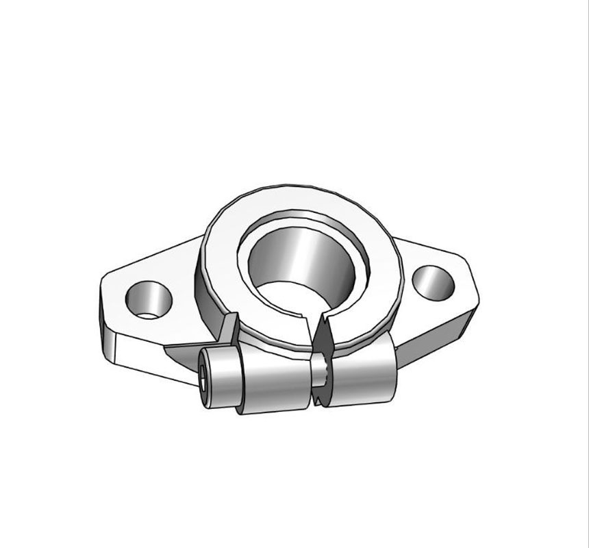 WZZG导向轴支座 菱形卧式轴支撑SHFT6 8 10 12 13 16 20 25 30 35