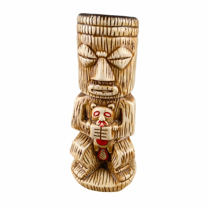 Halloween Skull Cup Totem Cup Hawaiian Tiki mug creativo mug cerámico mug Maori chief