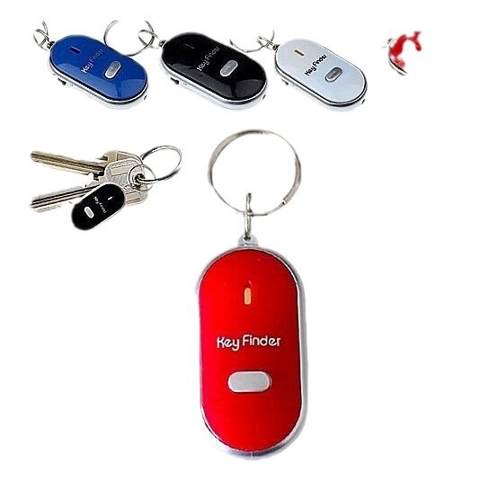 Dispositivo anti-pérdida inteligente, silbato controlado por voz, localizador inalámbrico para mascotas y llaves