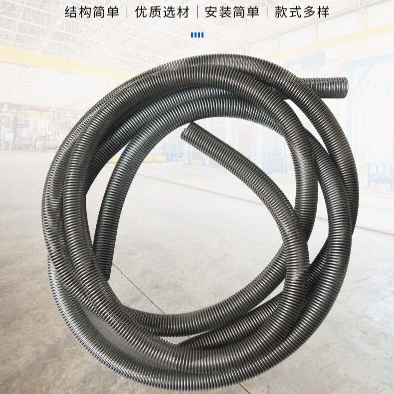 Stainless steel water seepage spring pipe for bridge pavement spring wire pipe asphalt pavement drainage system water seepage pipe