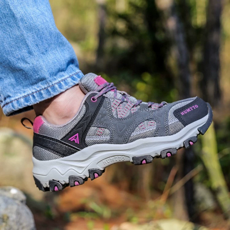 Спортивная обувь для походов Женская весна и осень дышащая нескользящая альпинистская обувь на открытом воздухе Легкий спорт