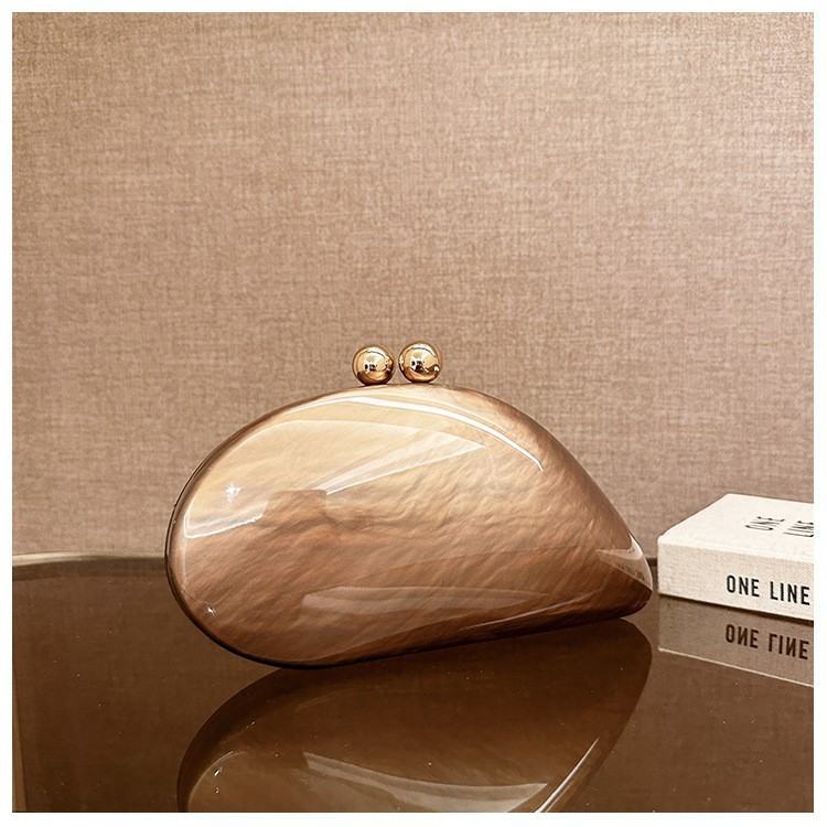 Comercio exterior transfronterizo damas nueva bolsa de cena ligera de lujo bolsas de mano acrílicas de alta moda vestido de noche de boda